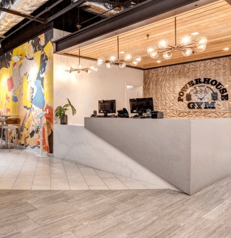 Powerhouse Gym Front Desk